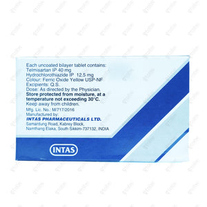 Sartel H Tablets 15's