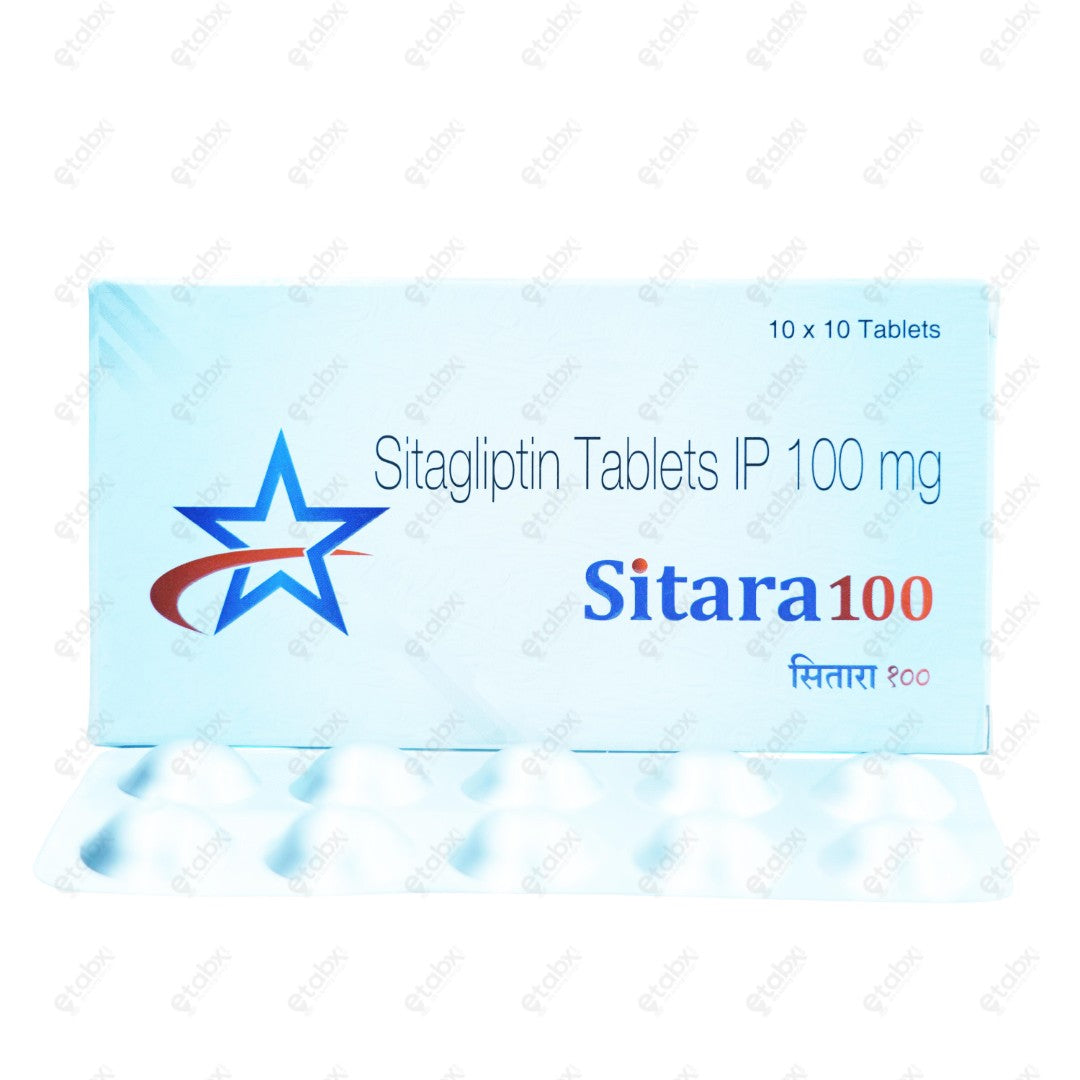Sitara 100mg Tablet 10's