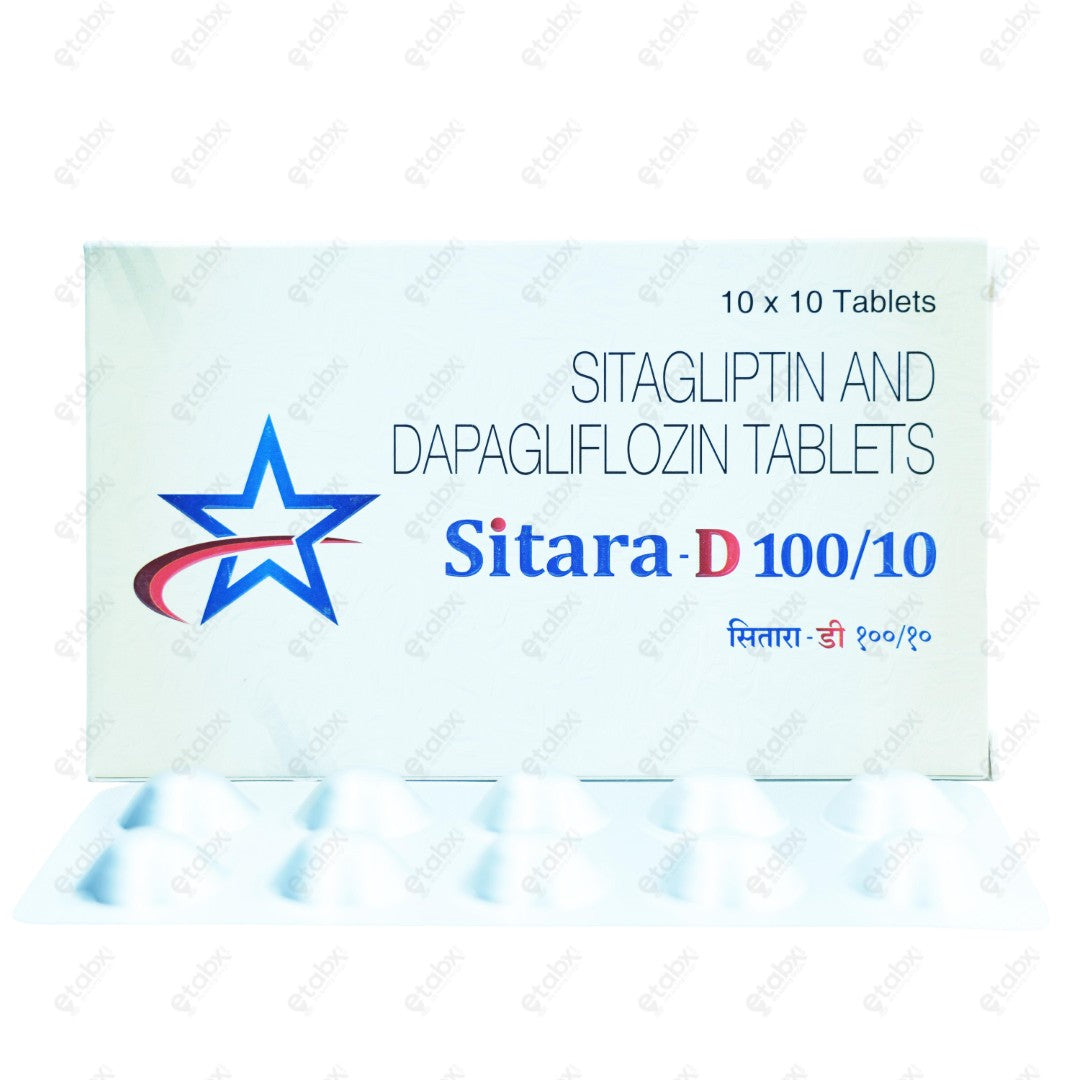 Sitara D 100/10 Tablet 10's