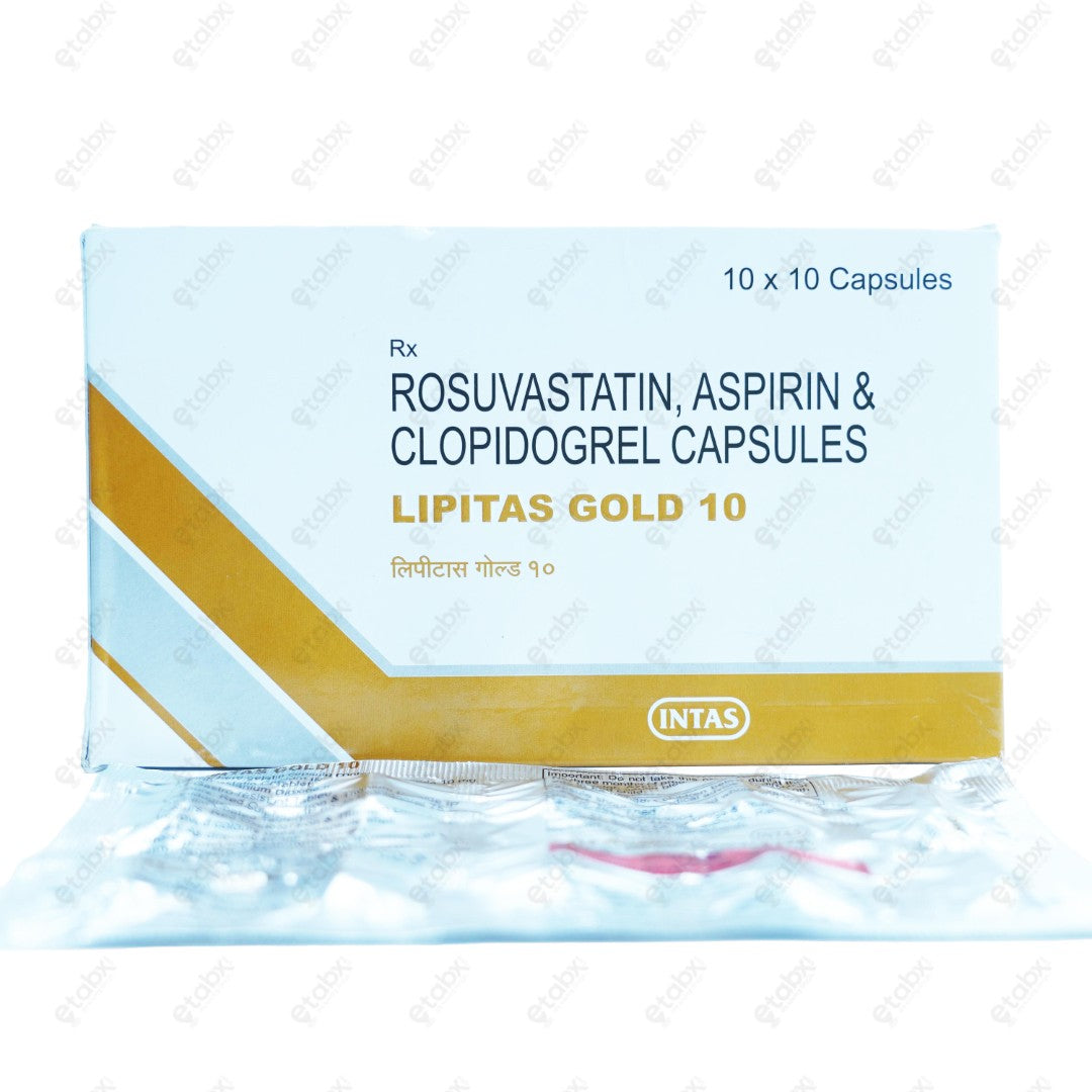 Lipitas Gold Capsule 10's