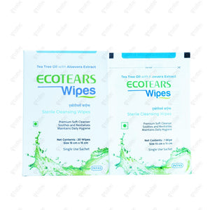 Eco Tears Wipes 20's