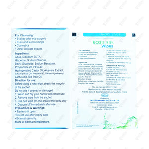 Eco Tears Wipes 20's