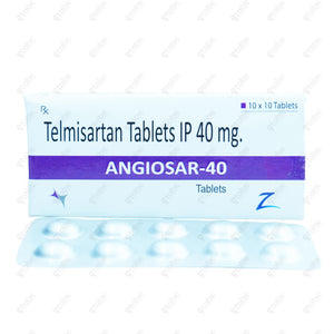 Angiosar 40mg Tablet 15's