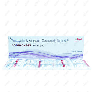 Coeamox 625mg Tablet 10's
