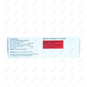 Coeamox 625mg Tablet 10's