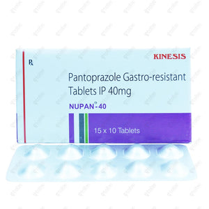 Nupan 40mg Tablets 10's