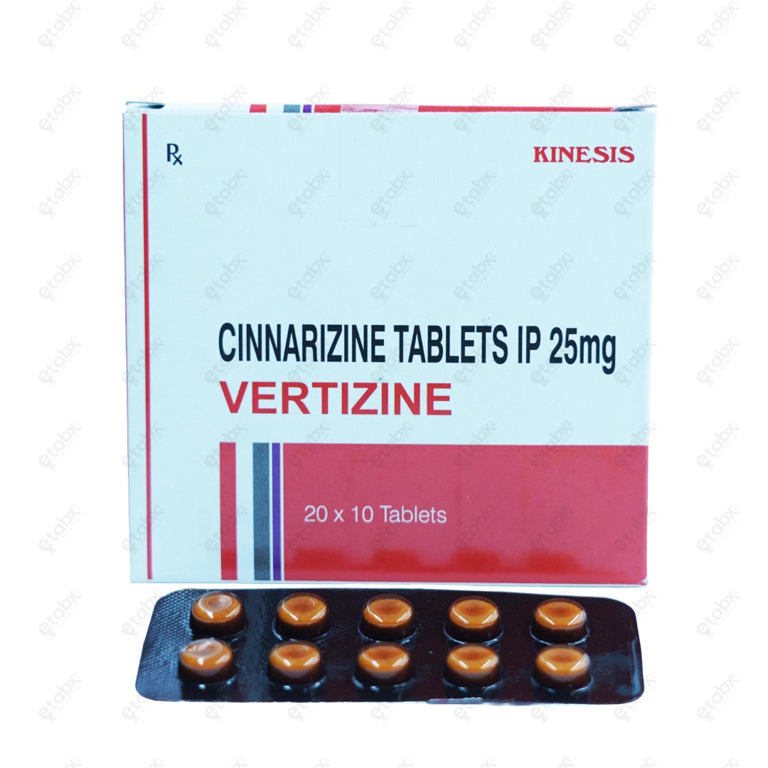 Vertizine Tablet 10's