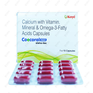 Coecoral Max Capsule 15's
