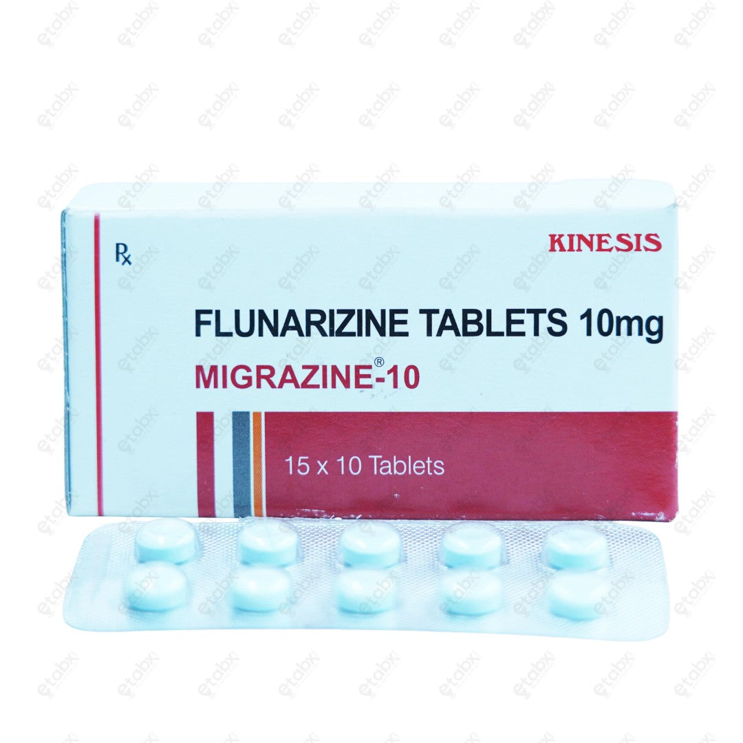 Migrazine 10mg Tablet 10's