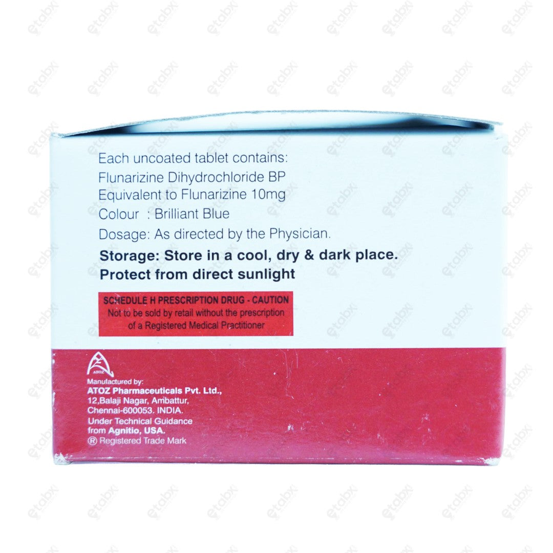Migrazine 10mg Tablet 10's