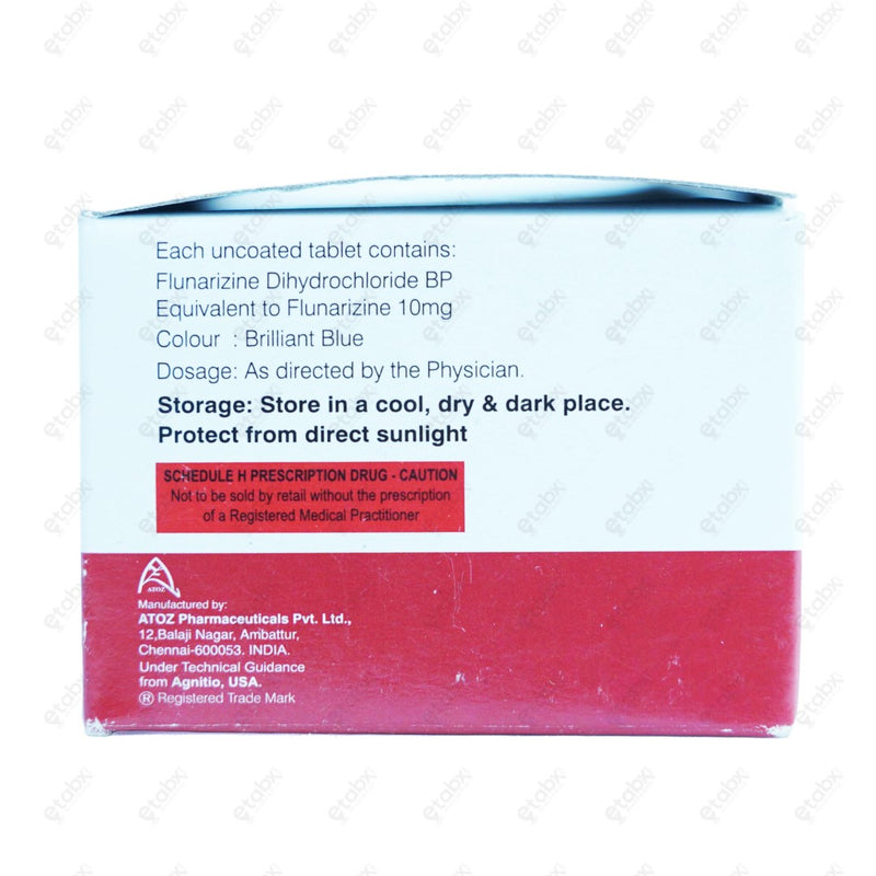 Migrazine 10mg Tablet 10's