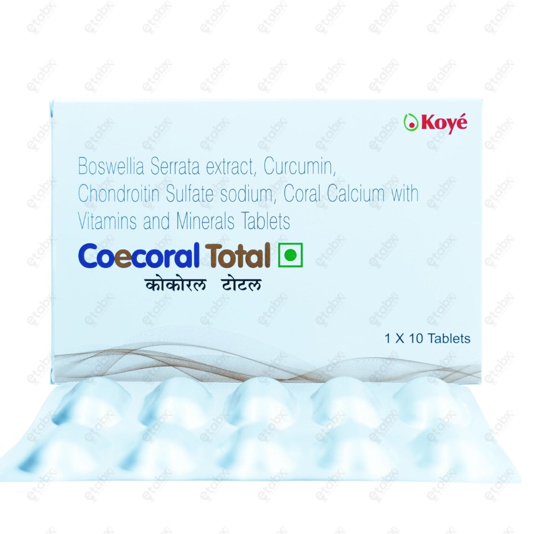 Coecoral Total Tablets 10's