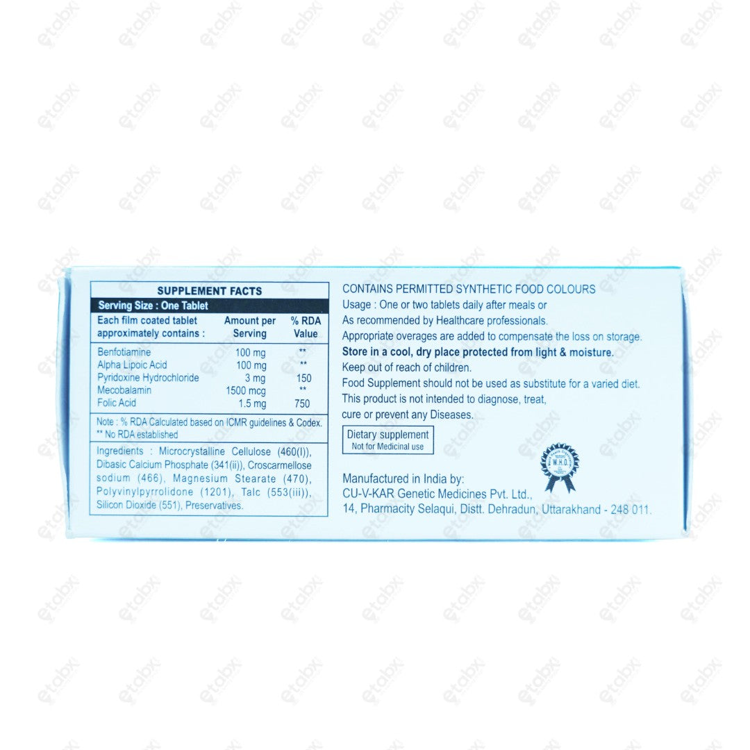 Zovibion Plus Tablets 10's