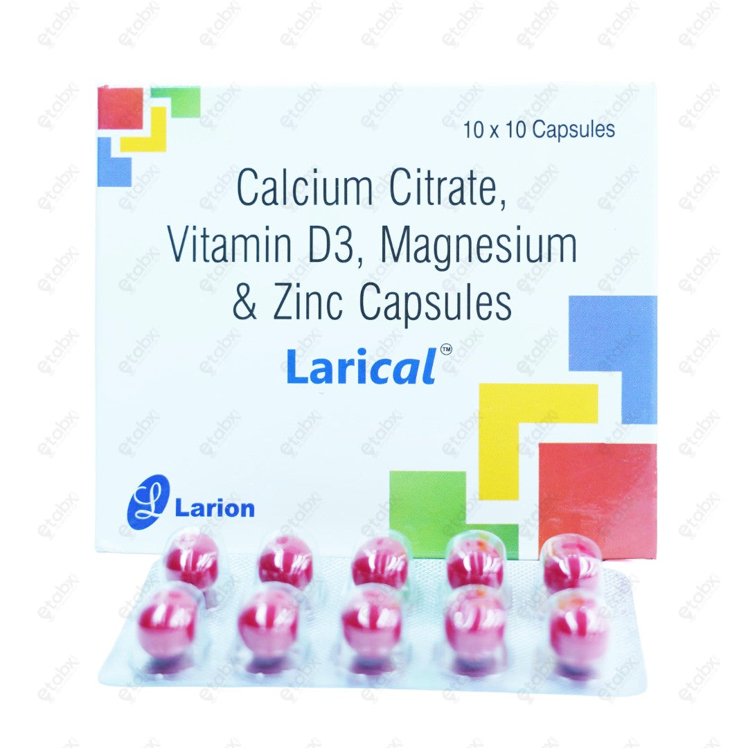 Larical Softgel Tablets 10's