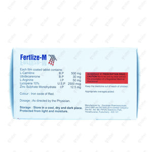 Fertlize-M Male Fertility Tablets 10's