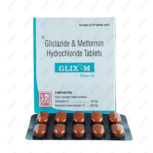 Glix M Tablets 10's