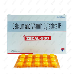 ZECAL 500mg Tablets (15's)
