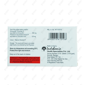 INDCLAV 375mg Tablets (10's)