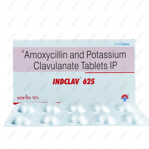 INDCLAV 625mg Tablets (10's)