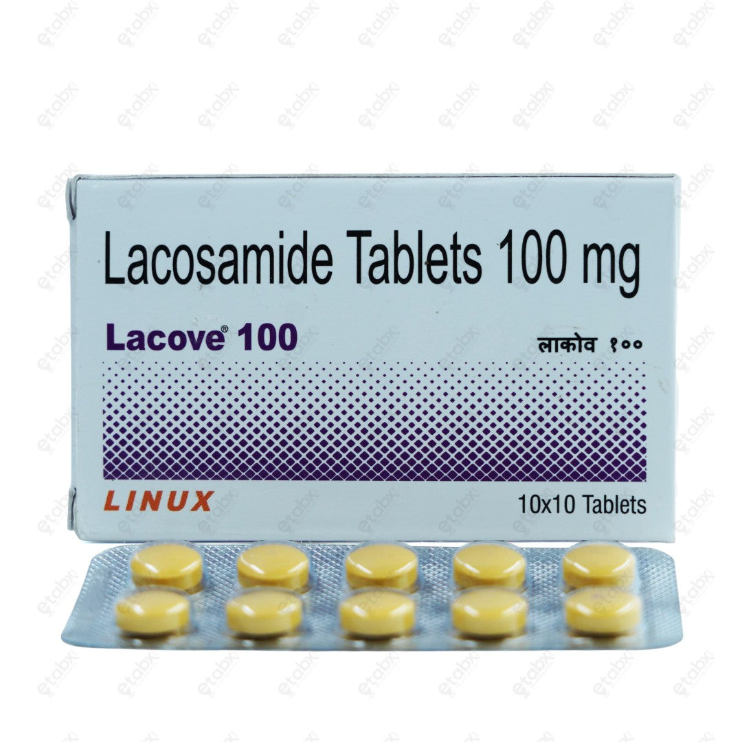Lacove 100MG Tablet 10's