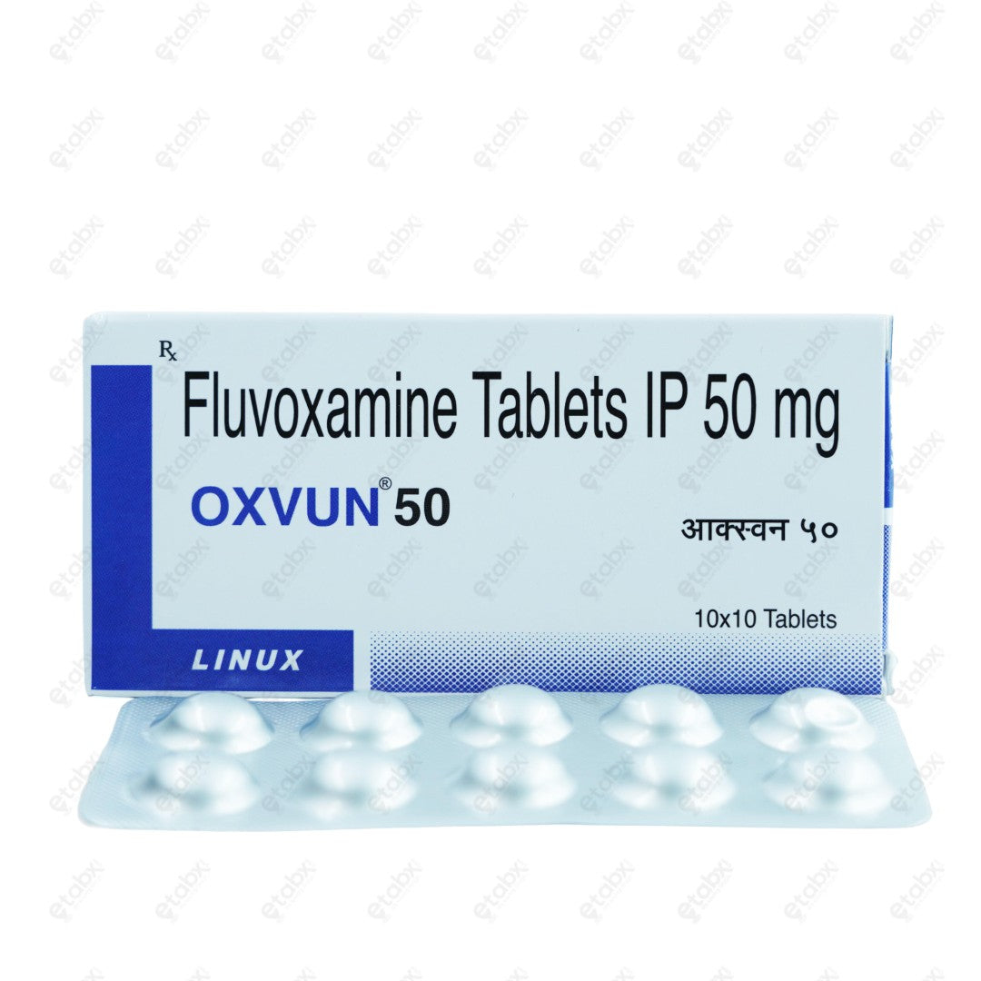 Oxvun 50mg Tablet 10s