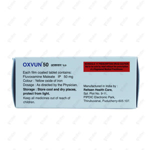Oxvun 50mg Tablet 10s