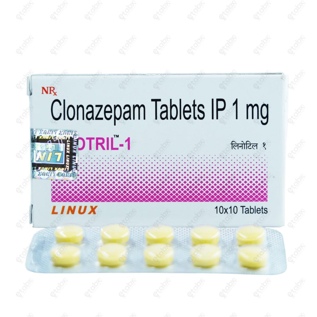 Linotril 1mg Tablet 10's