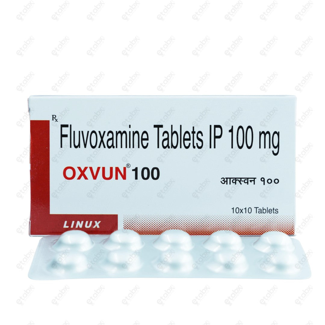 Oxvun 100mg Tablet 10's