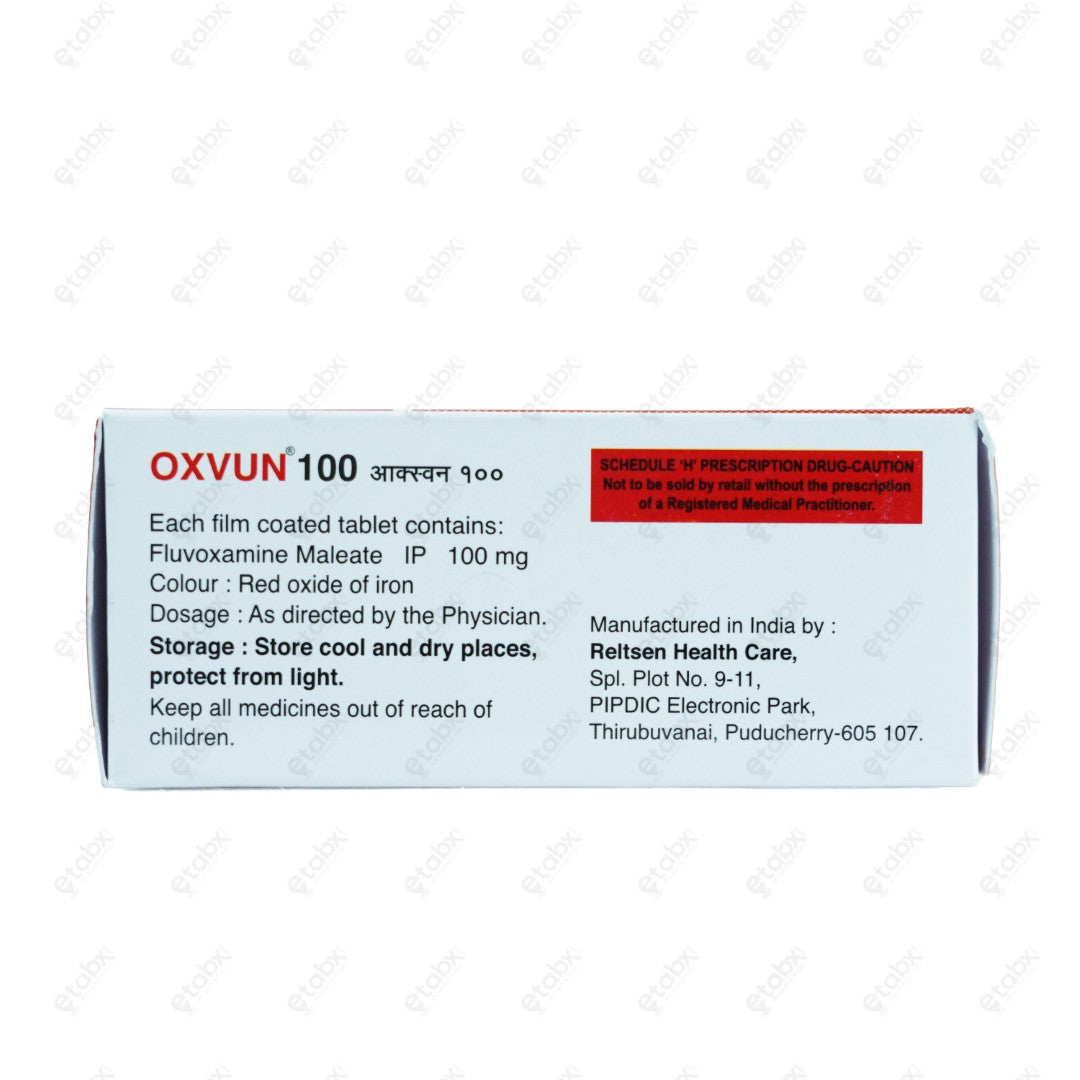 Oxvun 100mg Tablet 10's