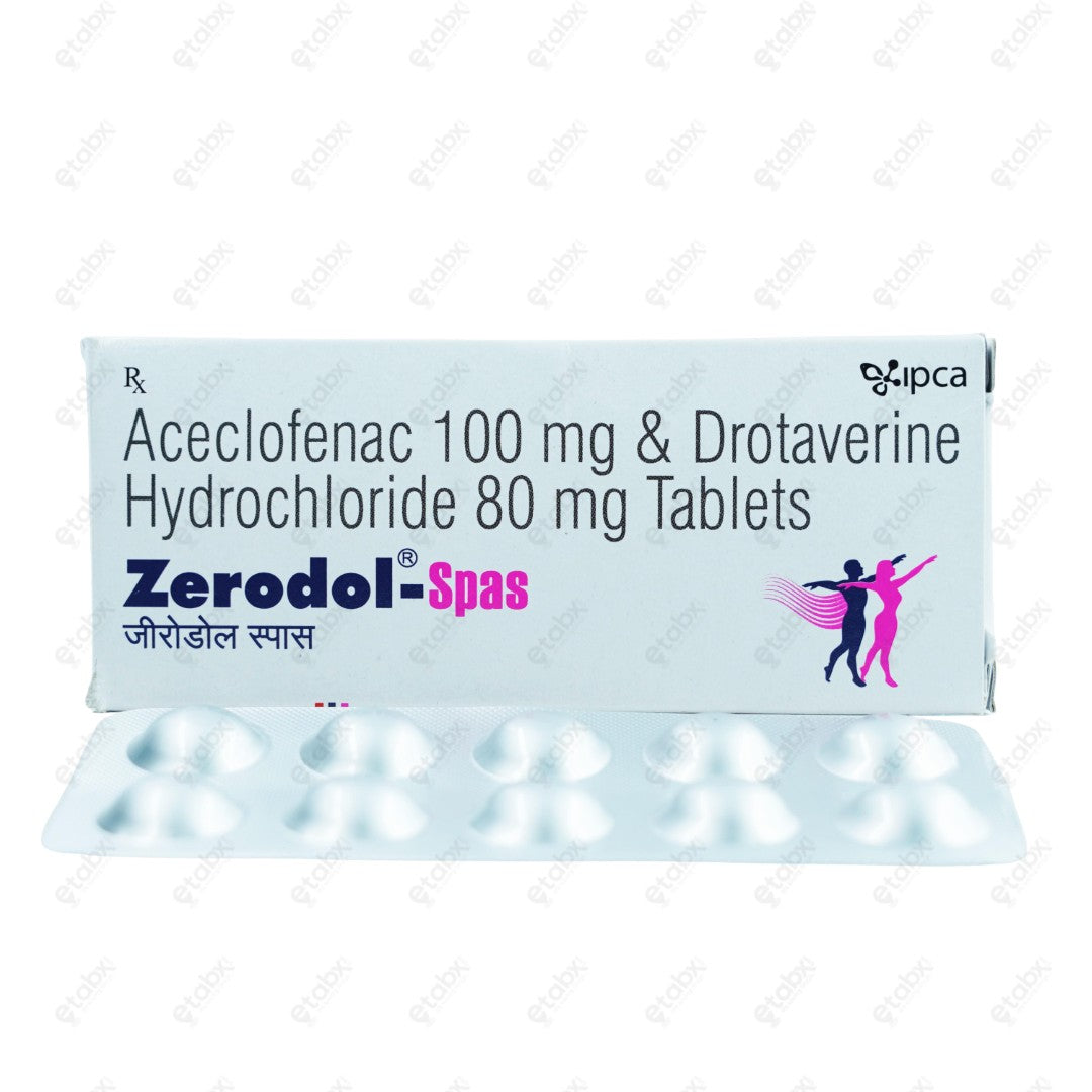 Zerodol Spas Tablet 10's