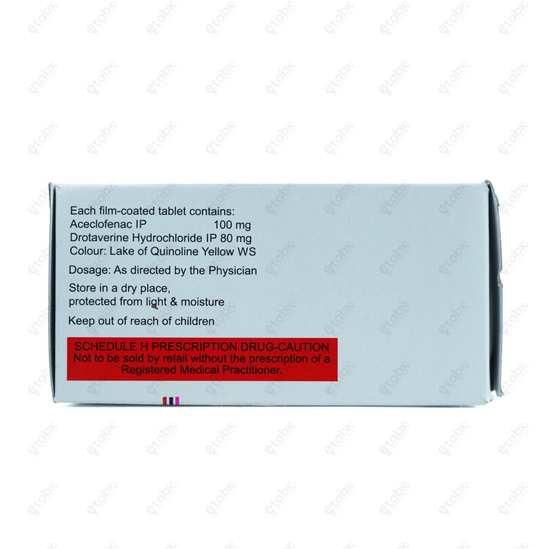 Zerodol Spas Tablet 10's
