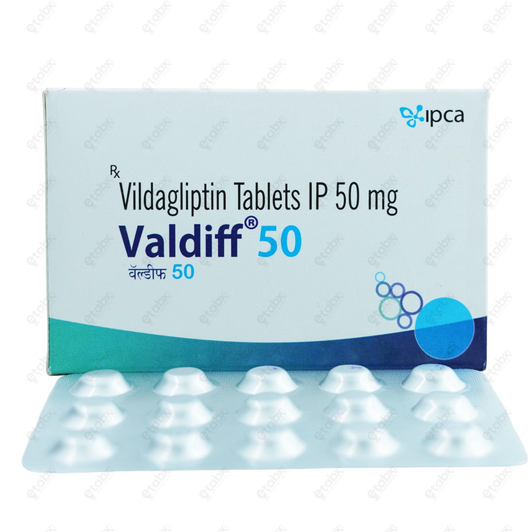 Valdiff 50mg Tablet 15's