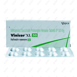 Vinicor XL 50mg Tablet 10's