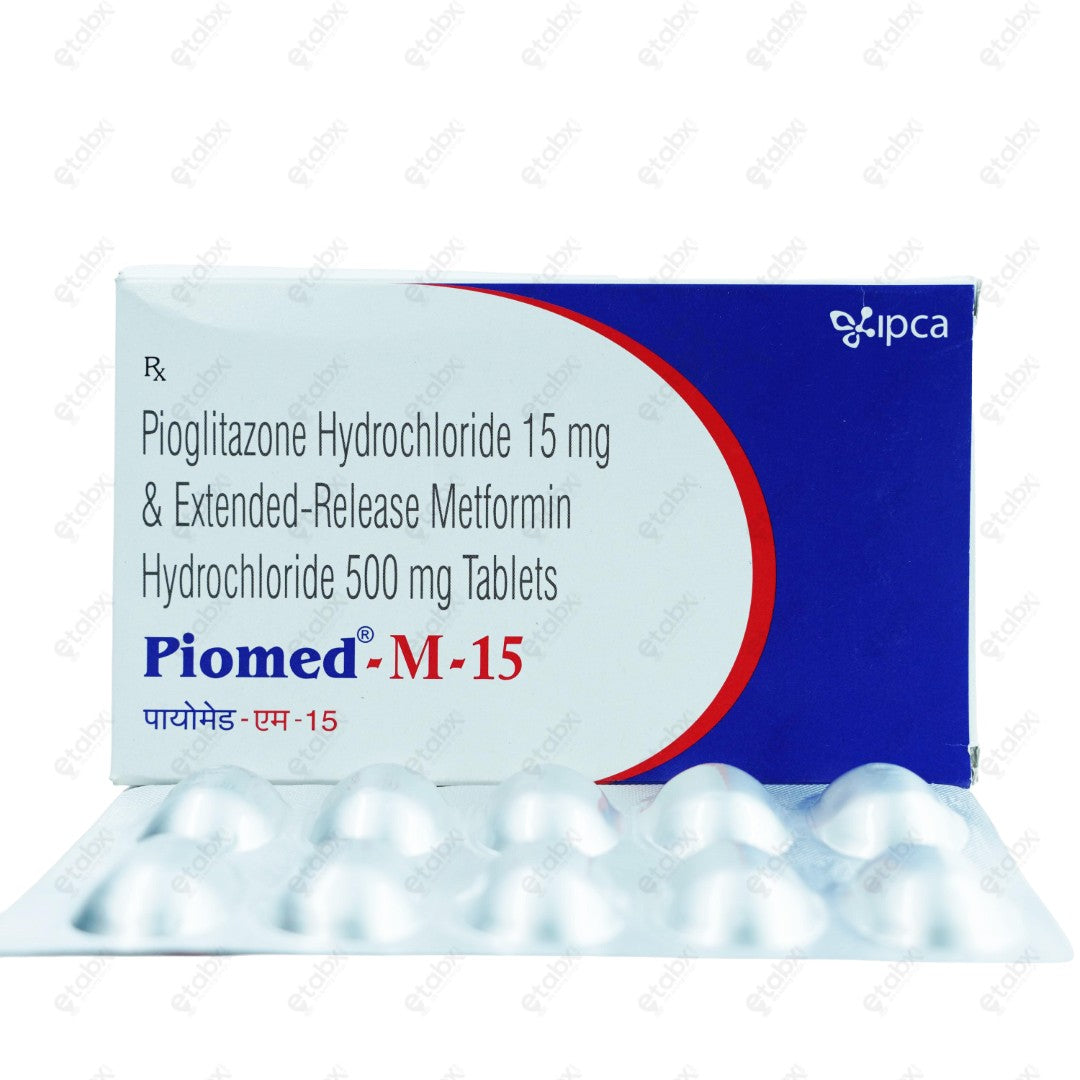 PIOMED M 15 Tablet 10's