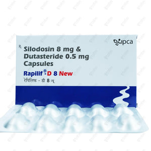 Rapilif D 8/0.5mg Tablets 10's