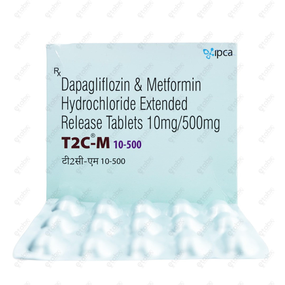T2C M 10/500mg Tablet 15's