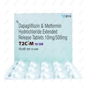 T2C M 10/500mg Tablet 15's