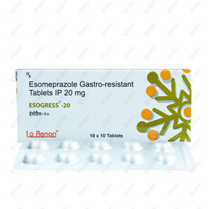 ESOGRESS 20MG Tablets 10'S