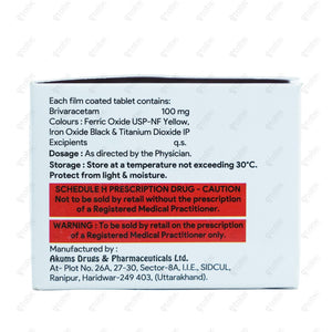 BRIVAHENZ 100mg Tablet 10