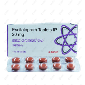 Escigress 20mg Tablet 10's