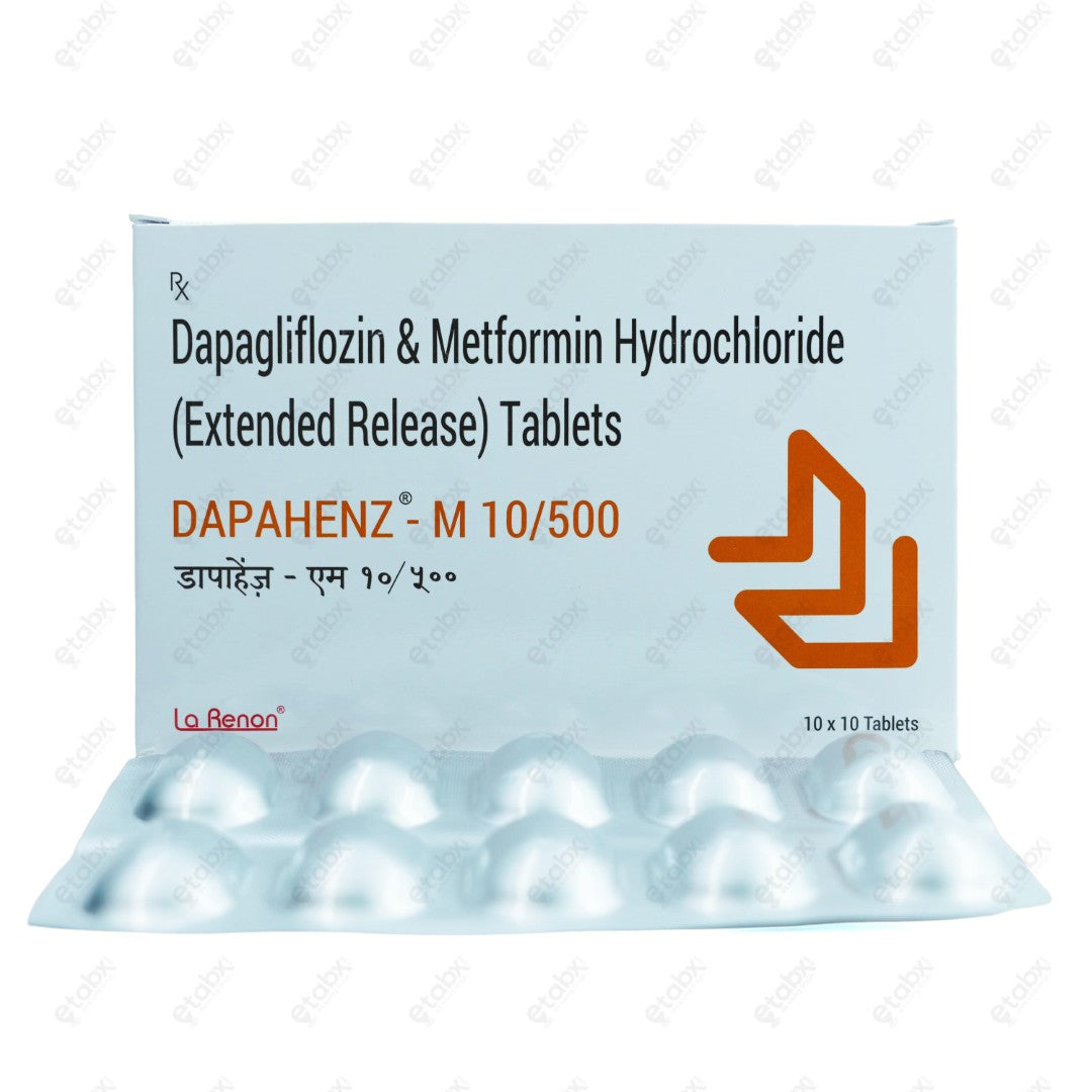 Dapahenz M 10/500 Tablet 10's