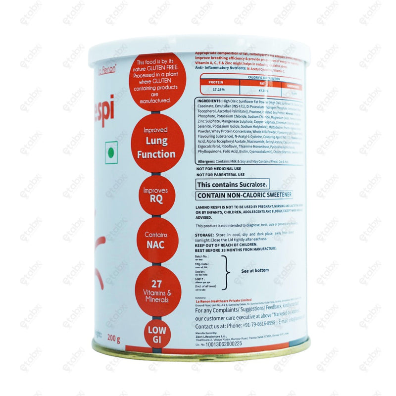 Lamino Respi Tin 200gm
