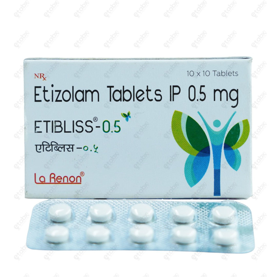 Etibliss 0.5 Tablet 10's