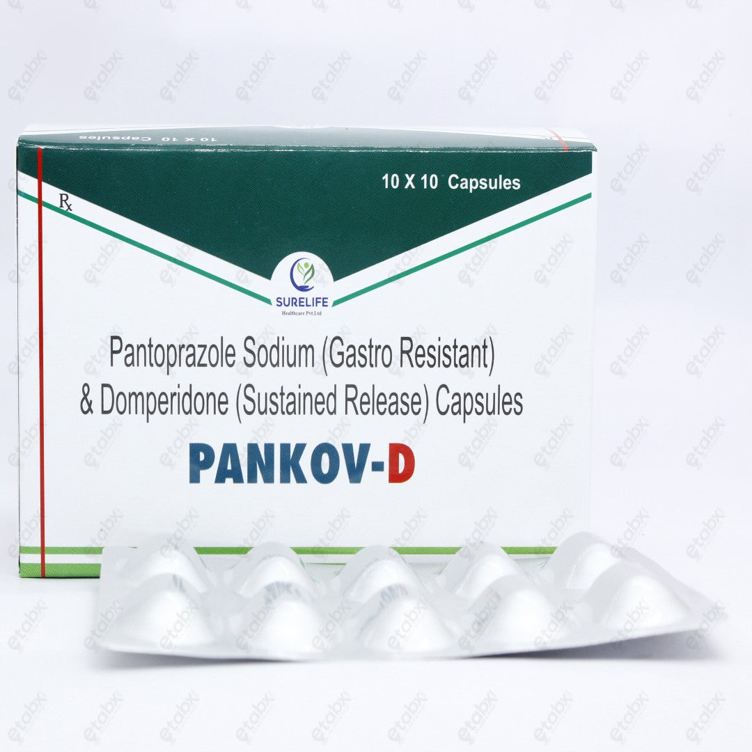 Pankov D Capsule 10's – Digestive Enzymes & Probiotics