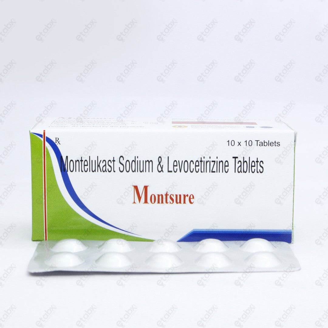 Montsure Tablet 10's – Allergy & Asthma Tablet