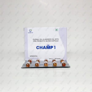 Champ 1mg Tablet 10's – Probiotic & Prebiotic Gut Support