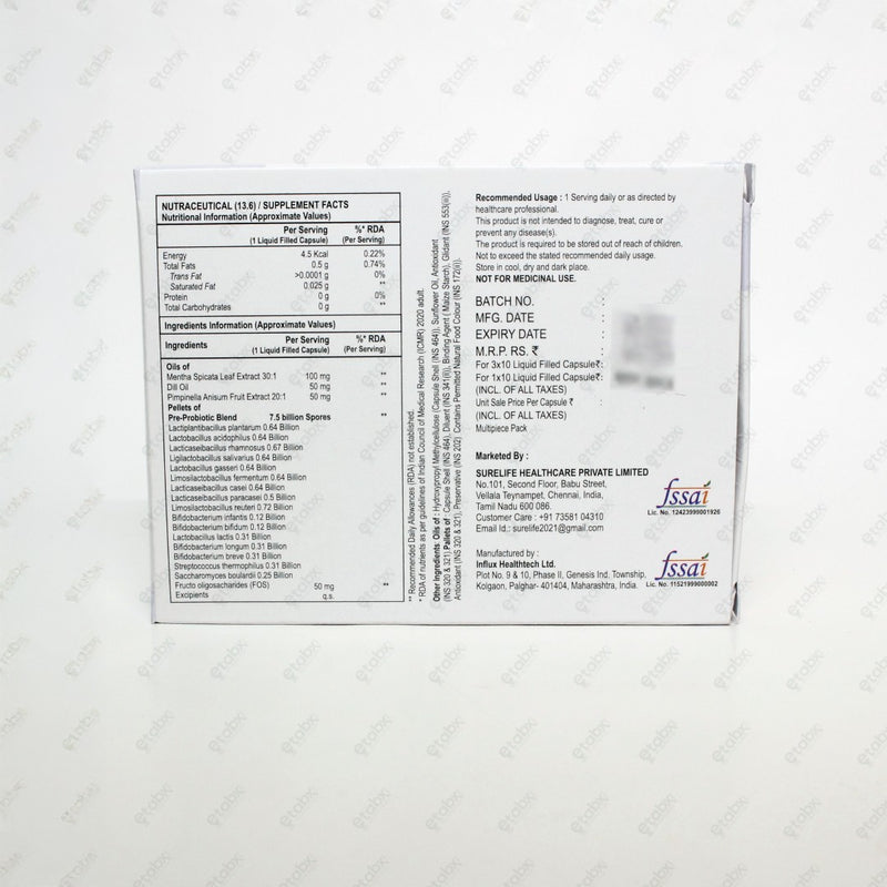 Champ 1mg Tablet 10's – Probiotic & Prebiotic Gut Support