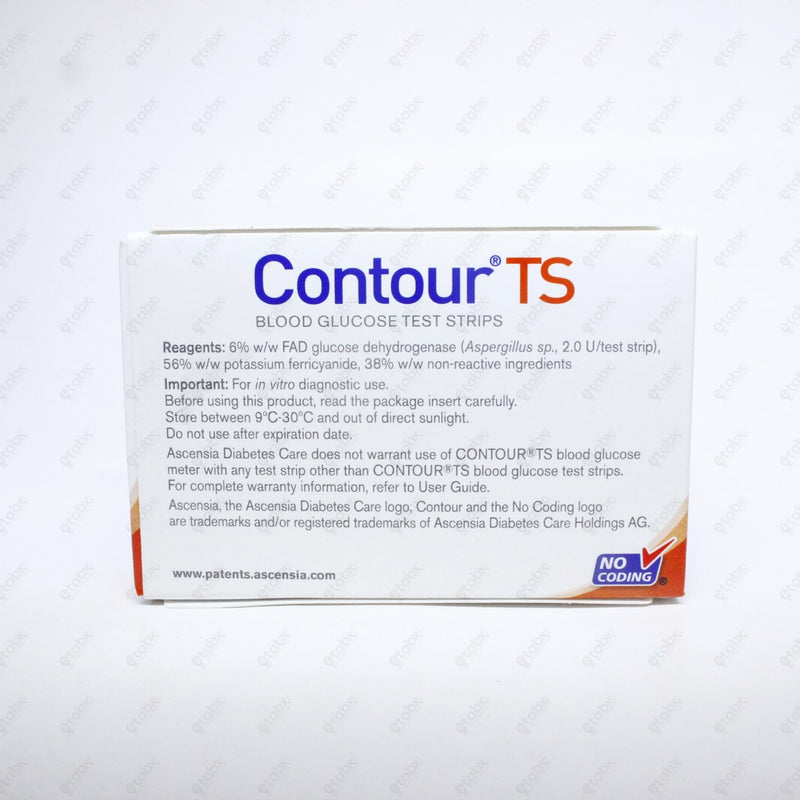 Contour TS Strips 50's – Precision Blood Glucose Strips for Reliable Diabetes Care
