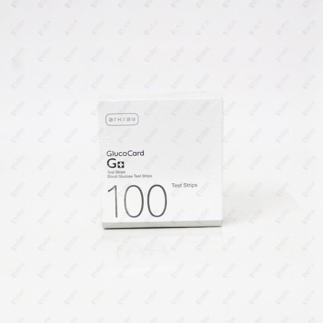 GlucoCard G+ Test Strips 100's – Bulk Pack with GDH-FAD Technology for Diabetes Management