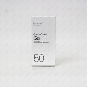 GlucoCard G+ Test Strips 50's – Accurate Diabetic Testing with Advanced GDH-FAD Enzyme